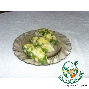Рецепт: Заливное из минтая с яйцом
