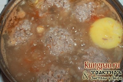 Кюфта-бозбаш — рецепт с фото пошагово