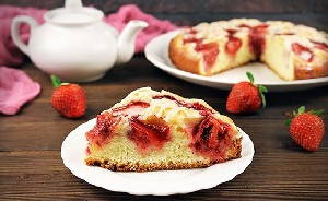 Пирог с клубникой - простые и вкусные рецепты клубничного пирога