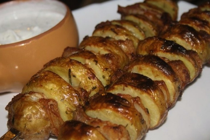 Картошка с салом на сковороде - пошаговый рецепт с фото