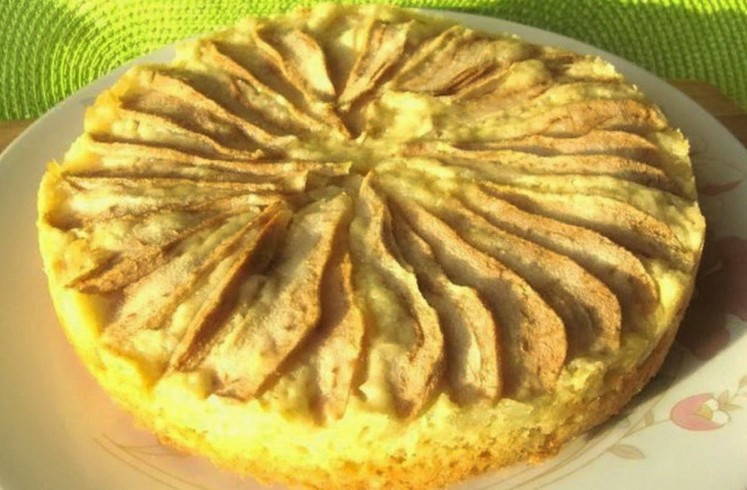 Грушевый пирог из песочного теста - пошаговый рецепт с фото