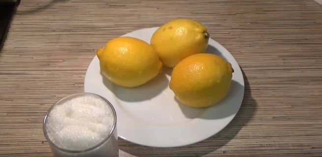 Ингредиенты для лимонада