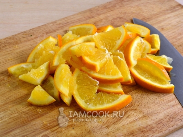 Порезать апельсины