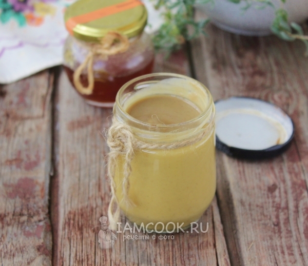 Рецепт сладкой горчицы с мёдом