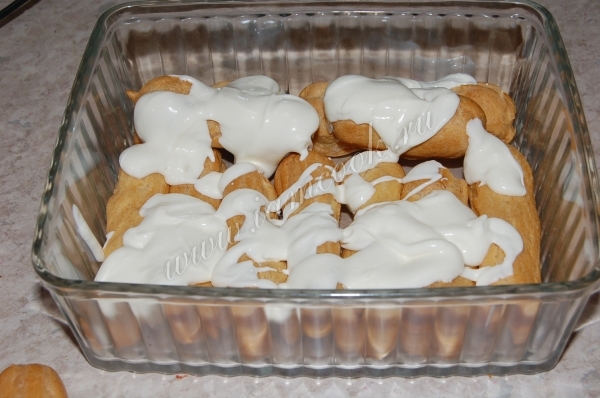 Торт "Дамские пальчики" со сметанным кремом - рецепт приготовления в домашних условиях