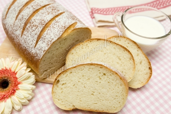 Рецепт быстрого белого хлеба
