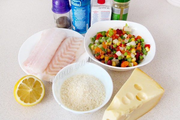 Треска, запеченная под сметанно-сливочным соусом – кулинарный рецепт