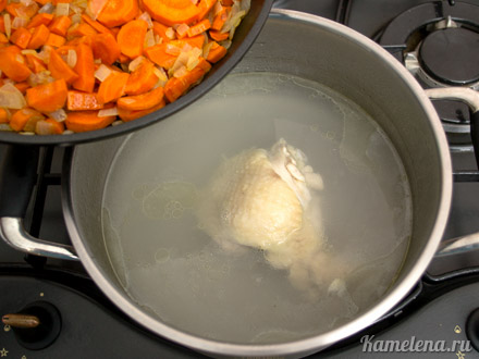 Морковный суп-пюре — 4 шаг