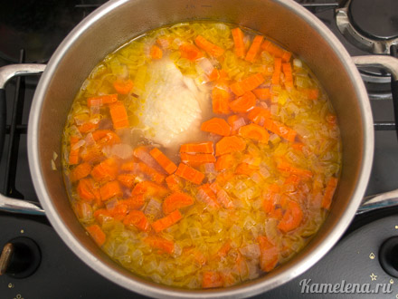 Морковный суп-пюре — 5 шаг