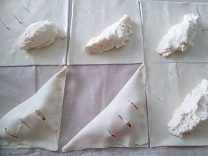 Треугольники из слоеного теста - рецепты с фото пошаговые
