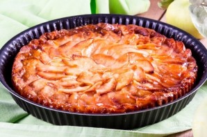 Пирог с творогом и яблоками - фото шаг 9