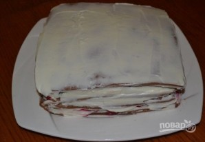 Сметанный торт с вишней - фото шаг 9