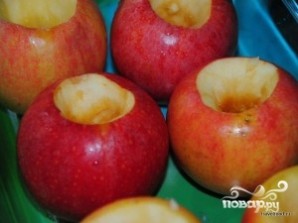 Запеченные яблоки с сахаром - фото шаг 4