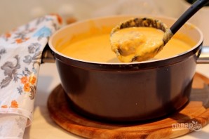 Суп-пюре из тыквы с фрикадельками - фото шаг 9