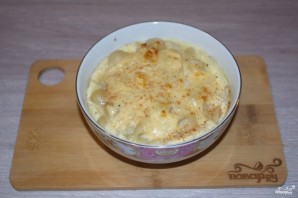 Макароны с сыром в духовке - фото шаг 7