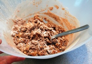 Шоколадное песочное печенье - фото шаг 1
