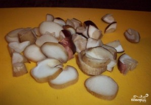Жюльен из кальмаров с грибами - фото шаг 1