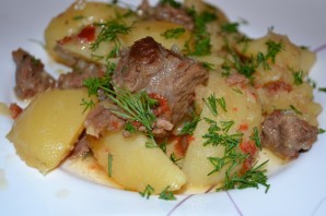 Жаркое из баранины с картофелем - фото шаг 10