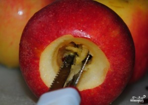 Запеченные яблоки с сахаром - фото шаг 3