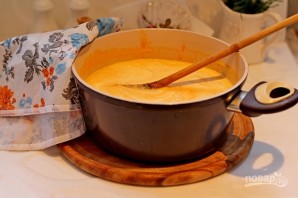 Суп-пюре из тыквы с фрикадельками - фото шаг 8