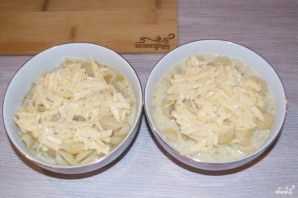 Макароны с сыром в духовке - фото шаг 6