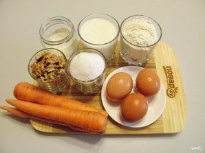 Морковный пирог классический - фото шаг 1