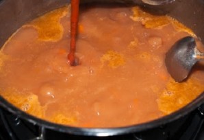 Суп с фасолью и мясом - фото шаг 9