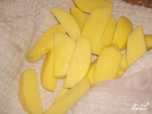 Жареные маслята с картошкой - фото шаг 3