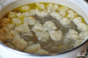 Суп куриный с клецками - фото шаг 5