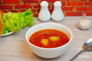 Суп из кильки в томате - фото шаг 8
