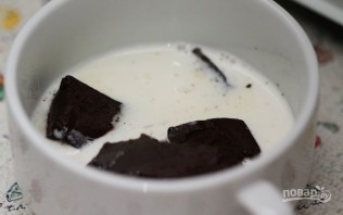 Шоколадный фондю - фото шаг 2