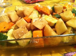 Картофель с овощами запеченный - фото шаг 3