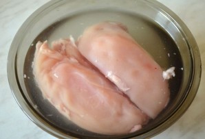 Пастрома из куриной грудки - фото шаг 1