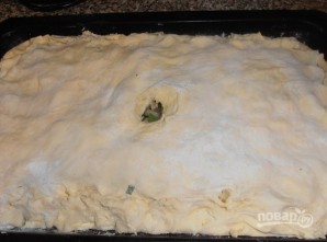 Кубете (пирог с мясом и картофелем) - фото шаг 8