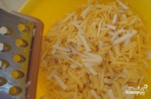 Картофельная запеканка с сосисками и сыром - фото шаг 3
