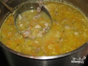 Суп гороховый со свининой - фото шаг 9