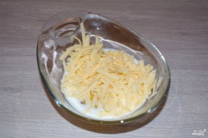 Макароны с сыром в духовке - фото шаг 4