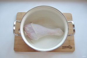 Суп из голени индейки - фото шаг 2