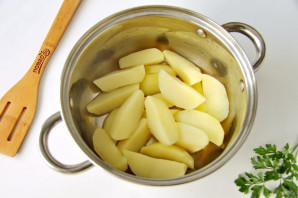 Запеченный отварной картофель в духовке - фото шаг 3