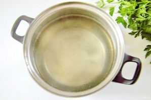 Суп с курицей, рисом и плавленым сыром - фото шаг 2