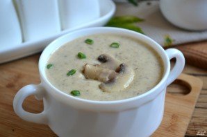 Грибной крем-суп из шампиньонов - фото шаг 7
