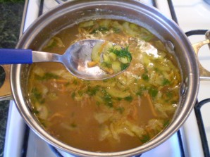Гороховый суп на воде - фото шаг 10