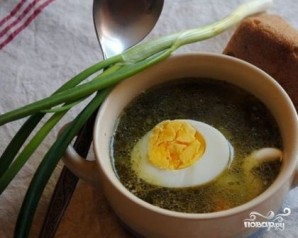 Щавелевый суп с тушенкой - фото шаг 11