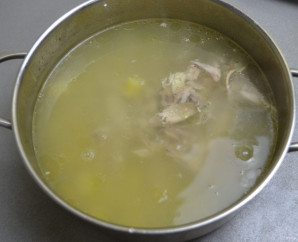Суп с чесночными клецками - фото шаг 11