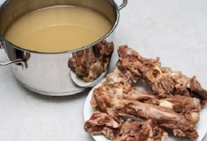 Суп с фасолью и мясом - фото шаг 2