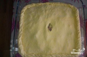Слоеный пирог со свининой и картошкой - фото шаг 4