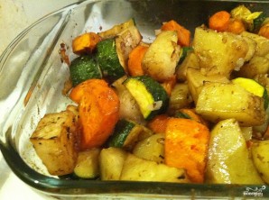 Картофель с овощами запеченный - фото шаг 4
