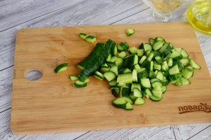Витаминный салат из свежих овощей - фото шаг 3