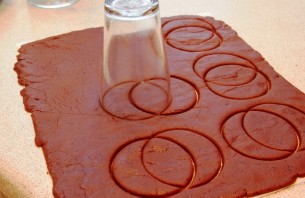Шоколадное песочное печенье - фото шаг 4