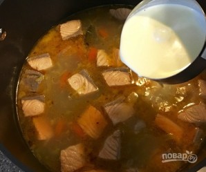 Сливочный суп с лососем - фото шаг 4